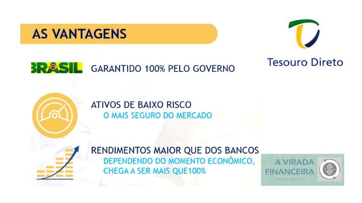 Tesouro direto vantagens - Como Investir no Tesouro Direto em 300 segundos