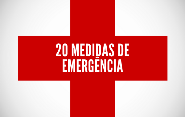 20 Medidas de Emergência para Sair do Vermelho!